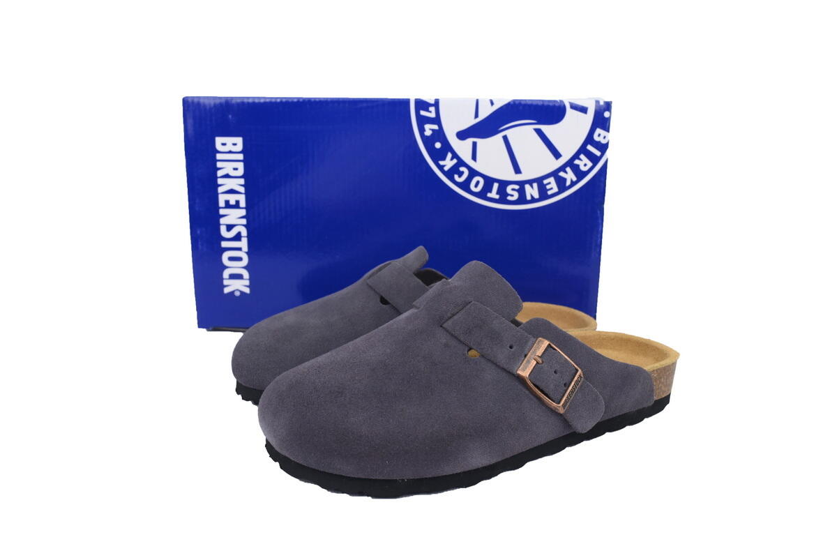 Birkenstock Boston Soft Footbed Ash Blue