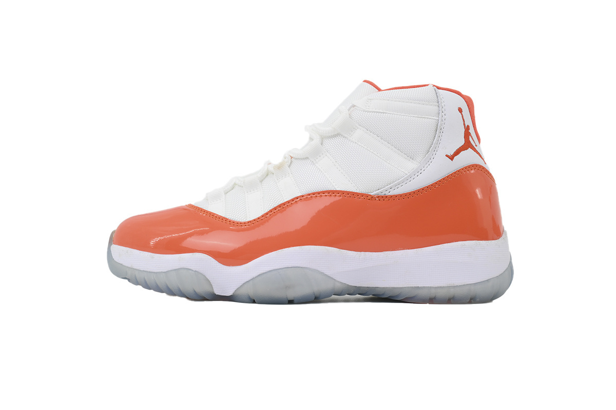 Air Jordan 11 Retro White Orange CT8012-002