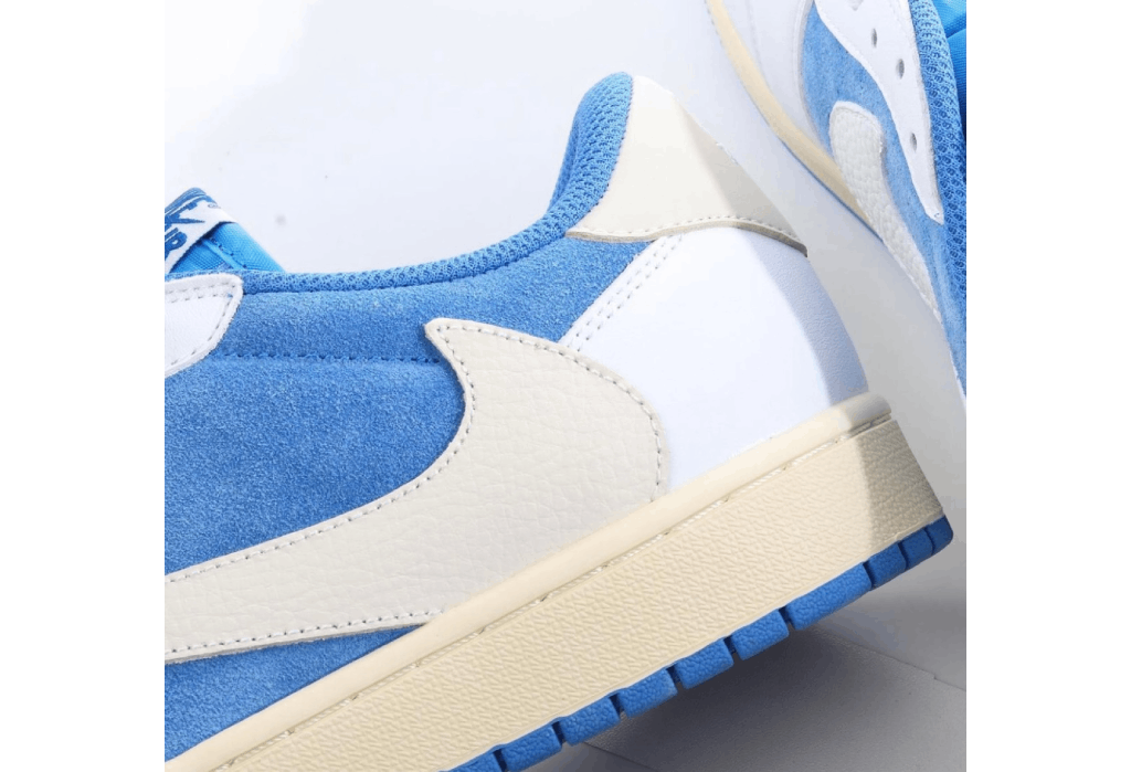 Travis Scott x Fragment x Nike Air Jordan 1 Low “UNC Blue”