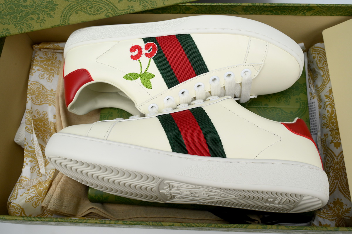 Gucci Ace Soft Heel 'Cherries'
