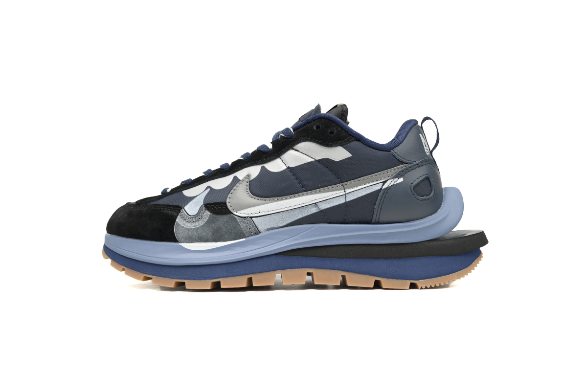 Sacai x Nike VaporWaffle Sesame and Black Blue Silver DD1875-700