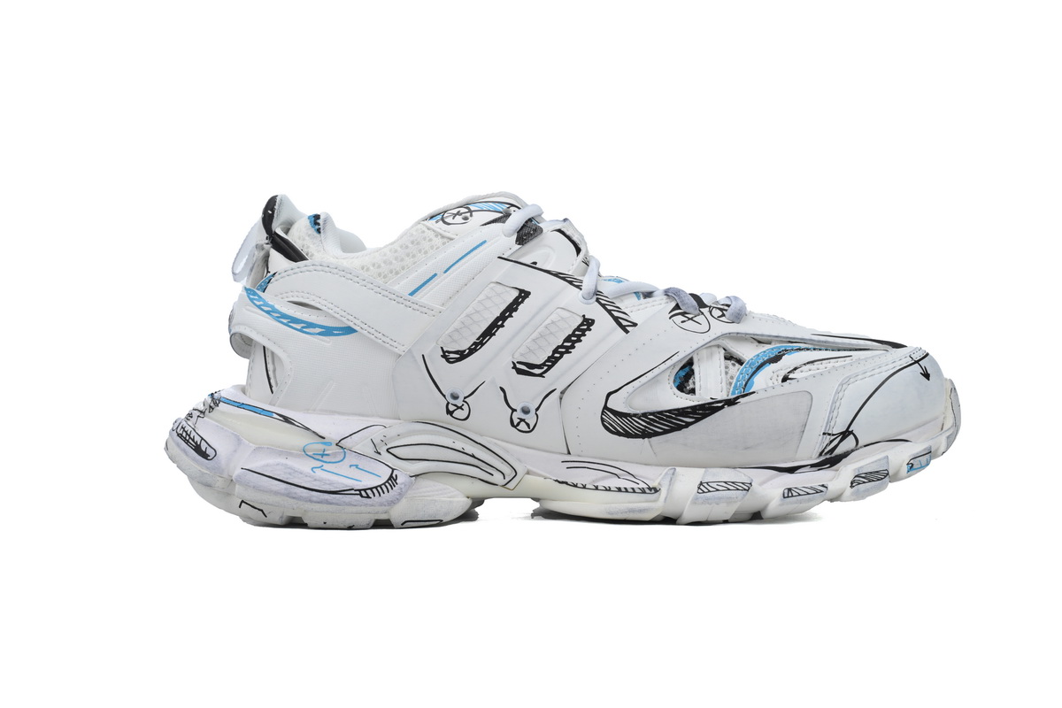 Balenciaga Track Sneaker 'White 542023 W3SRA 9014