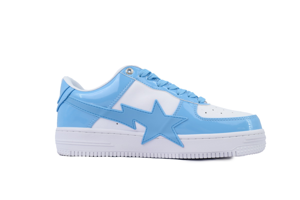 Bape STA OZXSHMX91310N A BATHING APE White Moon Blue