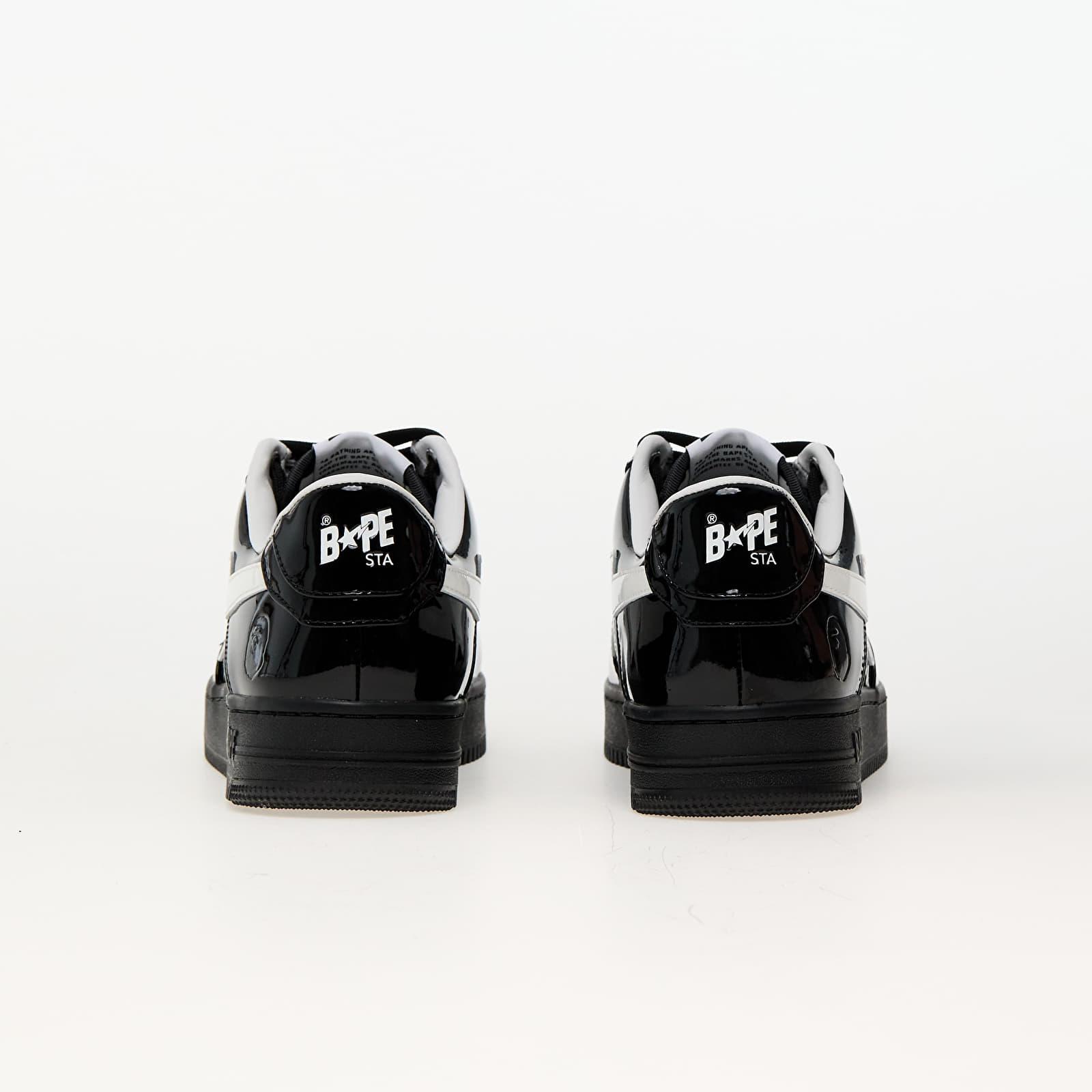 A Bathing Ape Bape Sta #2 Black Patent 1K30-191-302-BLK