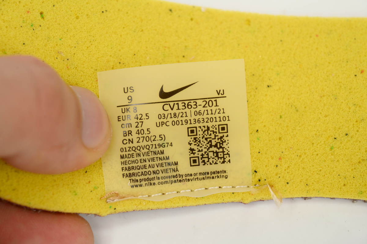 Sacai x Nike VaporWaffle Sesame Brown Blue Black CV1363-201