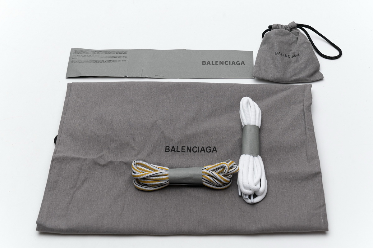 Balenciaga Track White Orange 542436 W1GB7 9059 (LED)