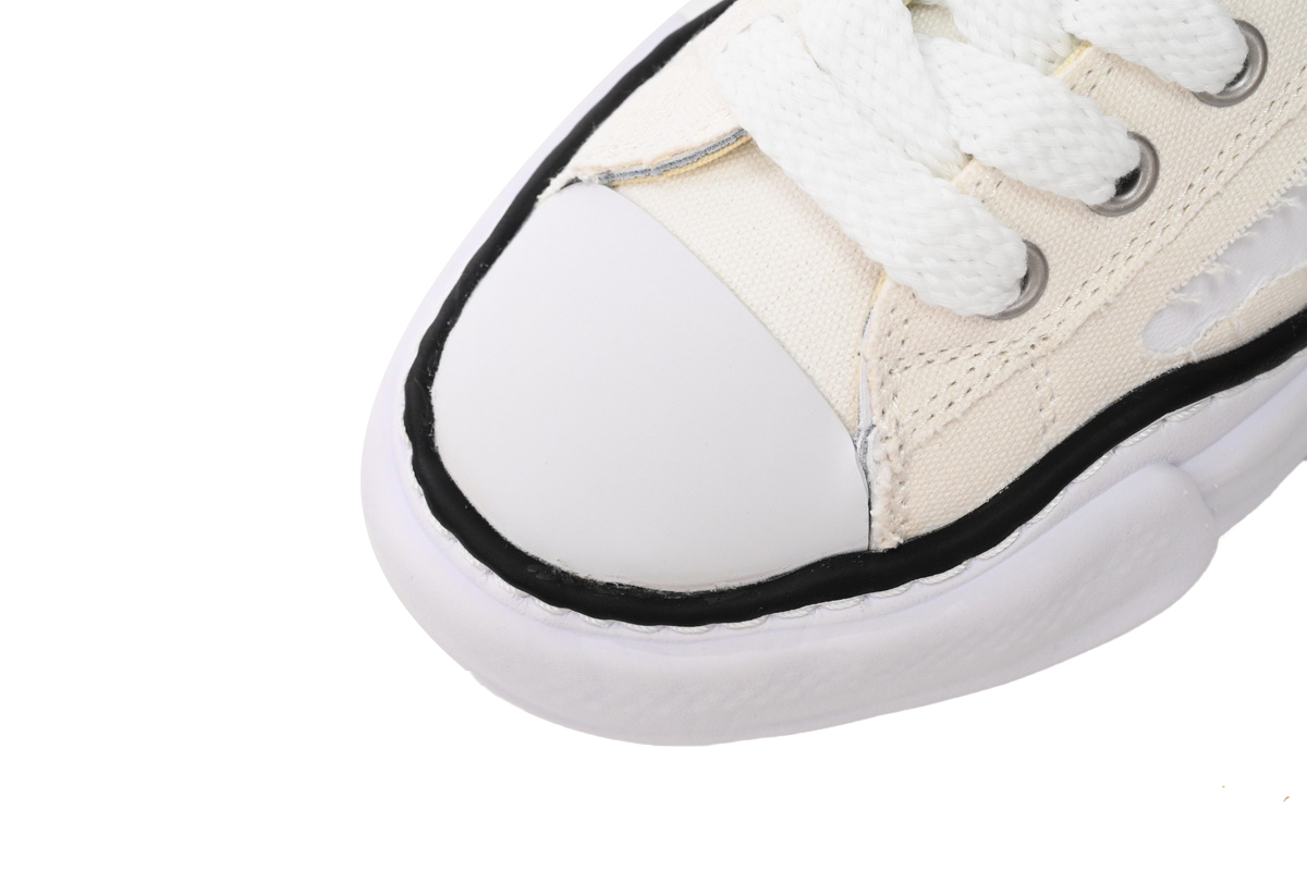 MIHARA YASUHIRO White And White And Black Stripes NO.783