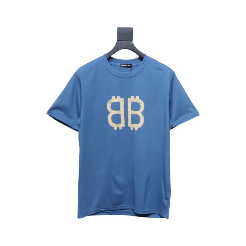 Balenciaga Bitcoin logo short sleeve T-shirt