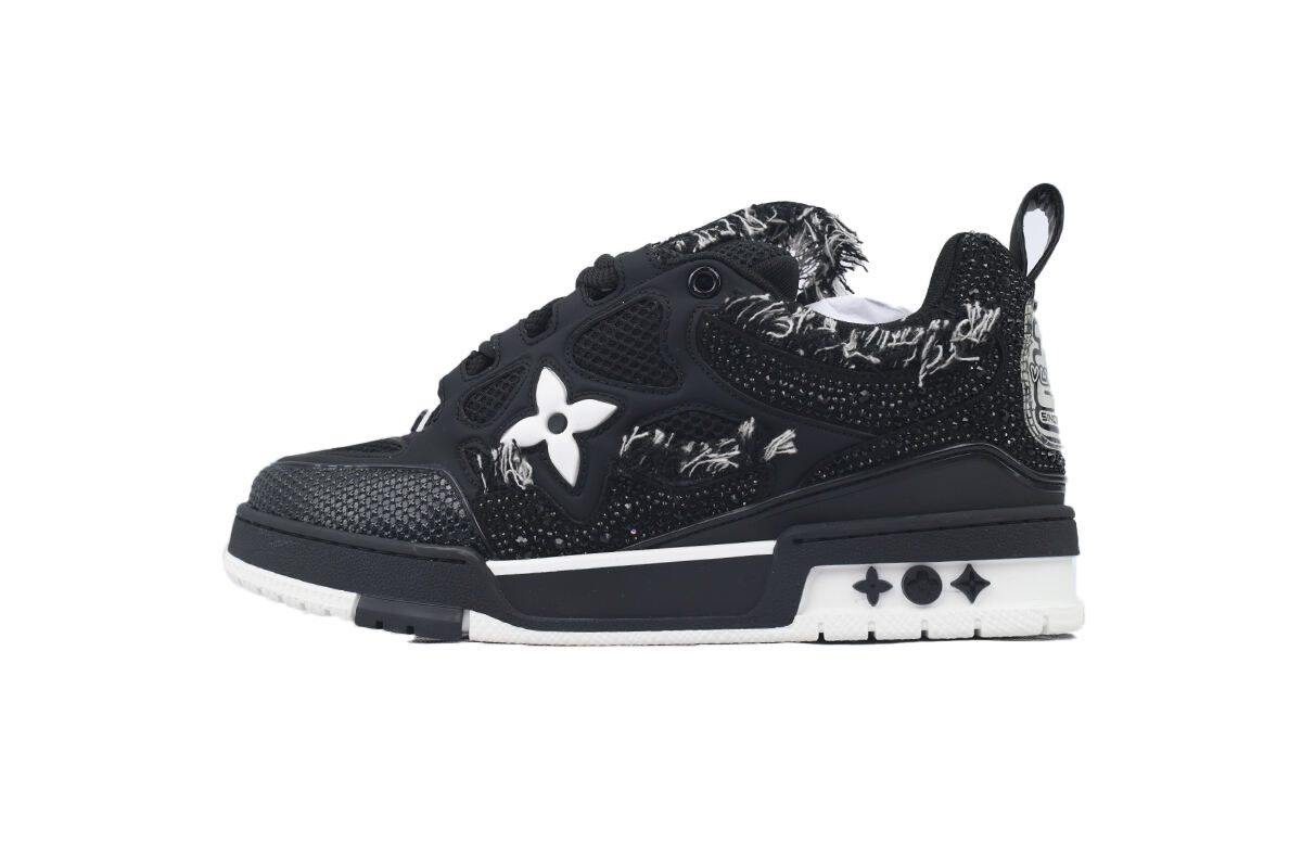 Louis Vuitton Skate Horse Hair Black Diamond