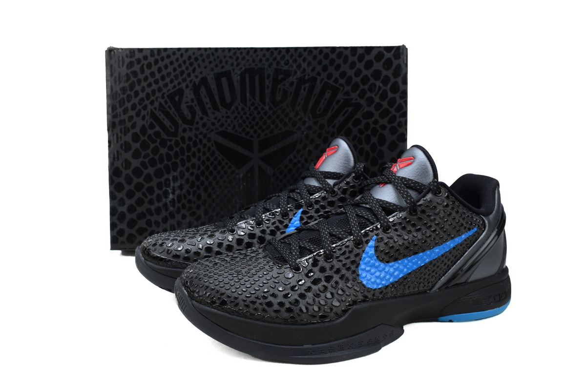 Nike Zoom Kobe 6 'Dark Knight' 429659-016