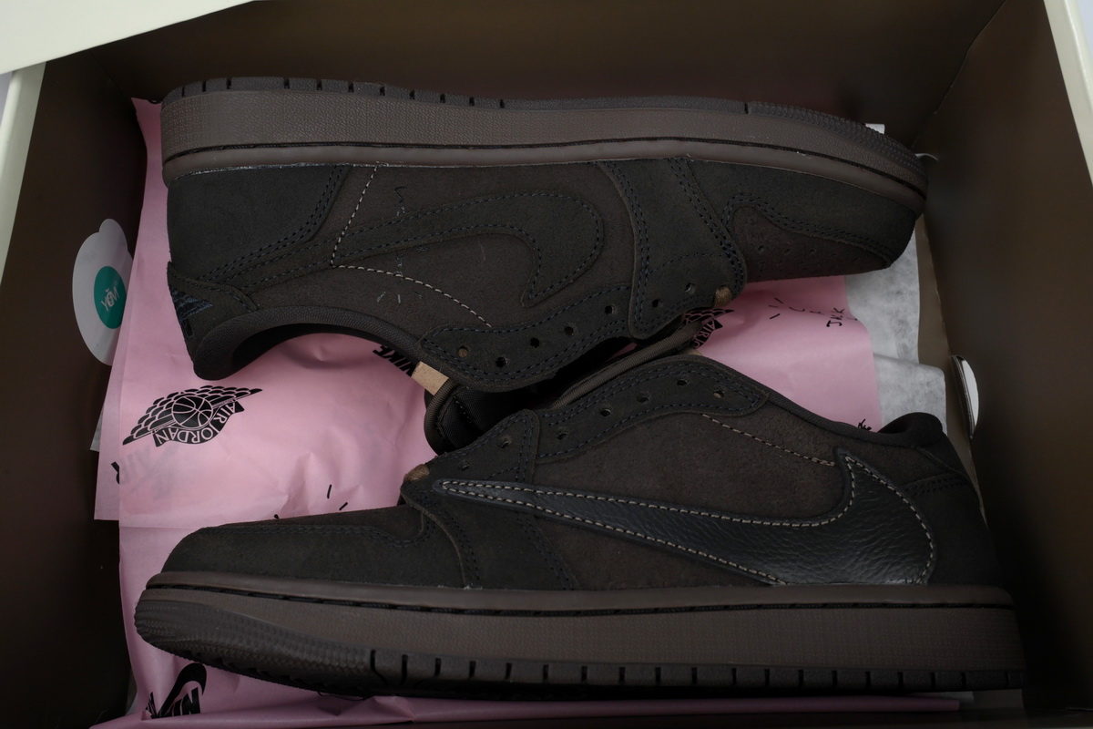 Travis Scott x Air Jordan 1 Low OG SP 'Velvet Brown' DM7866-202