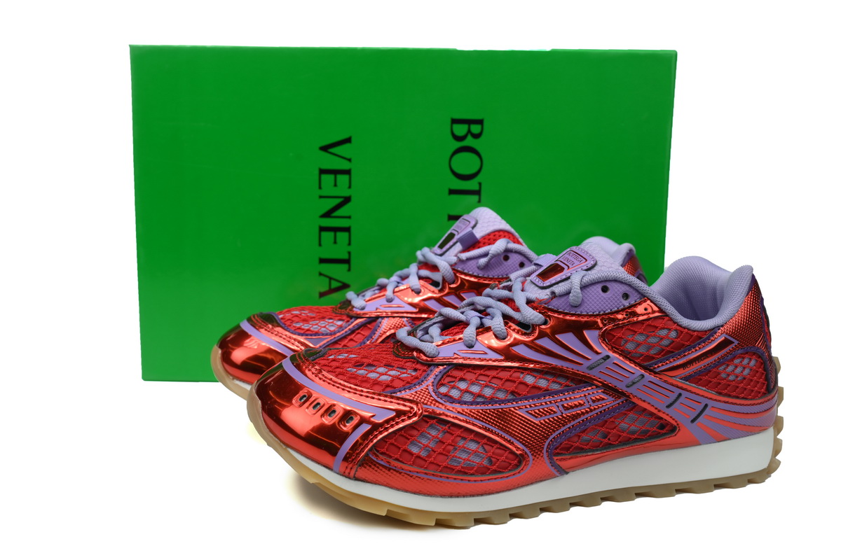 Bottega Veneta Orbit Sneaker Red