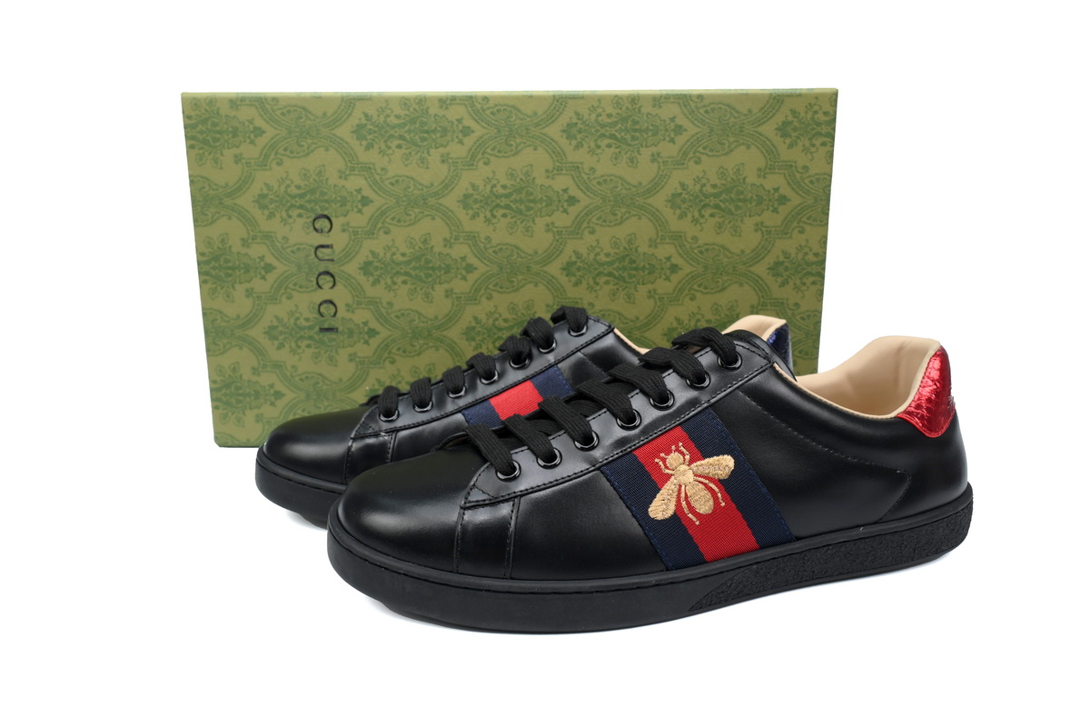 Gucci Ace Soft Heel 'Black'
