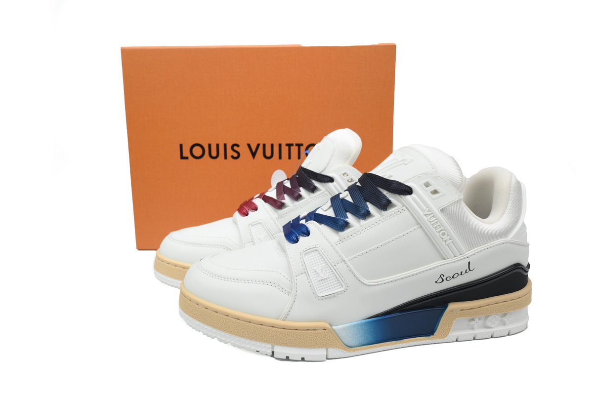 LOUIS VUITTON Trainer ALV Clean Dye White