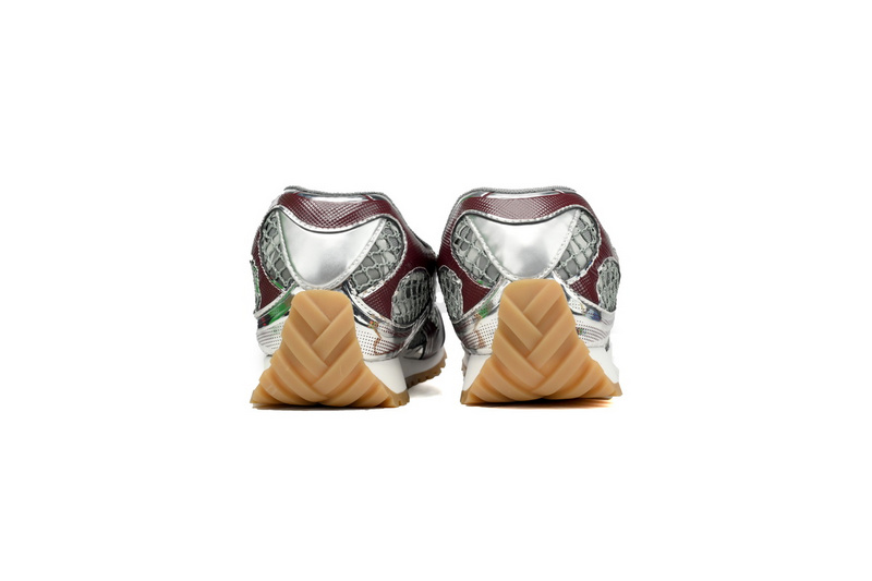 Bottega Veneta Orbit Sneaker Wine Red