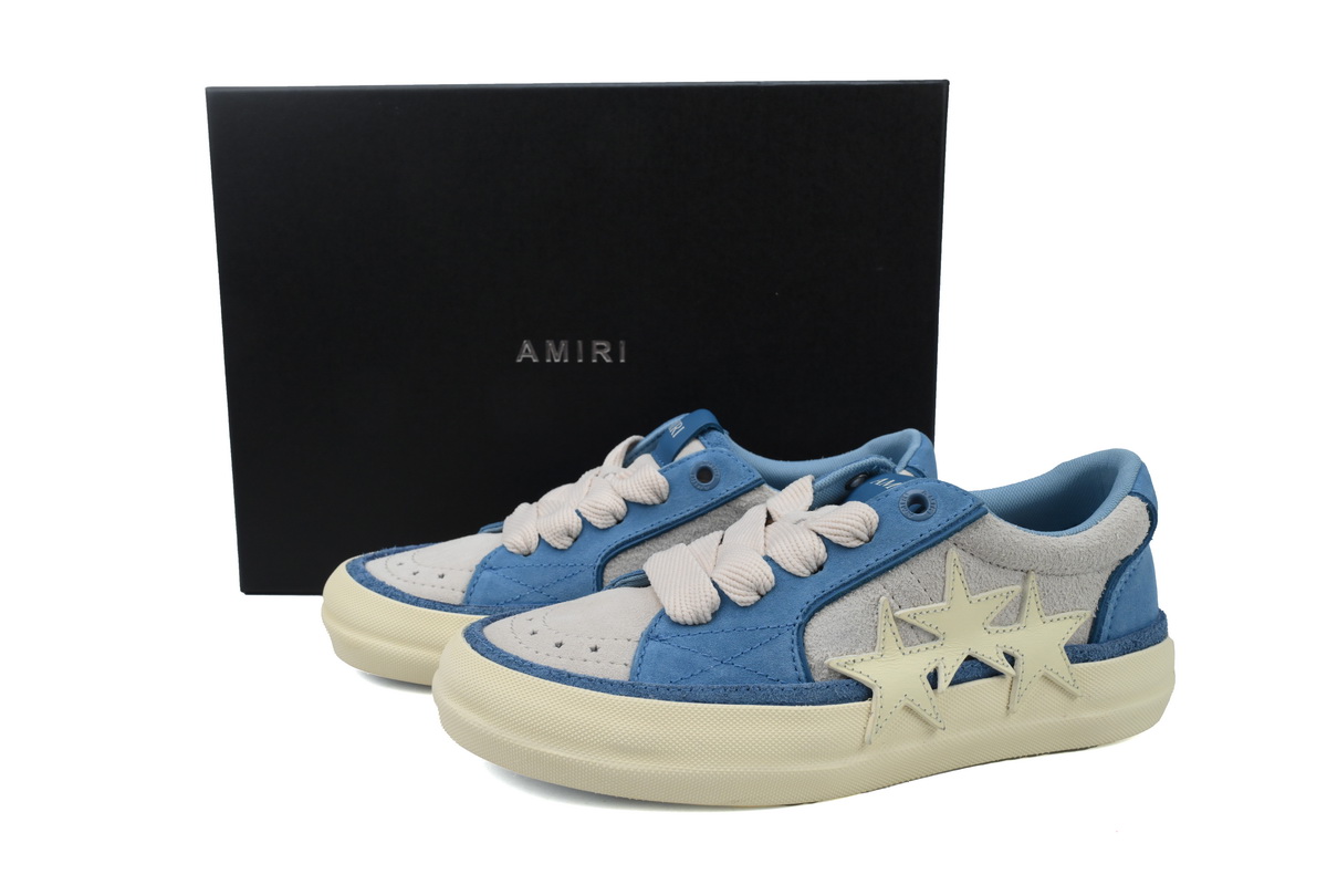 Amiri Sunset Skate Low Sneakers Blue