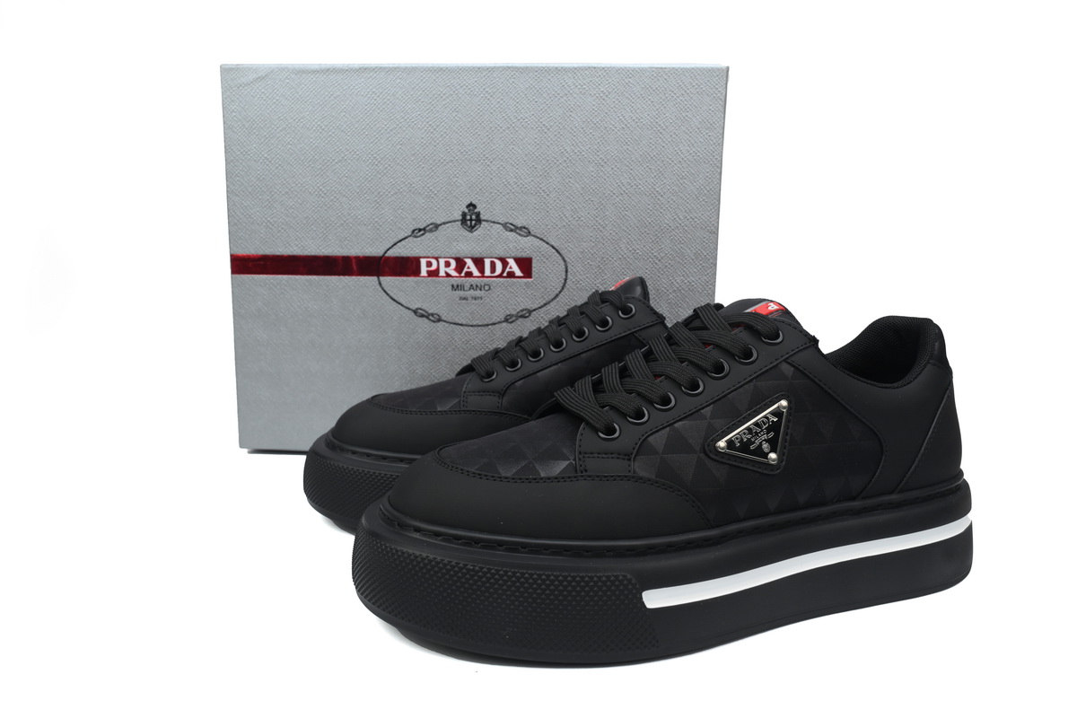 Prada Sneakers Thick bottom black