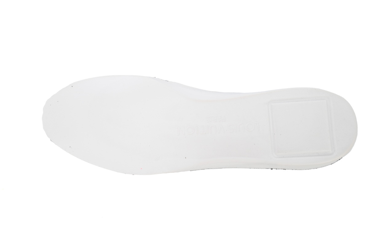 LOUIS VUITTON Trainer Monogram Flower Black