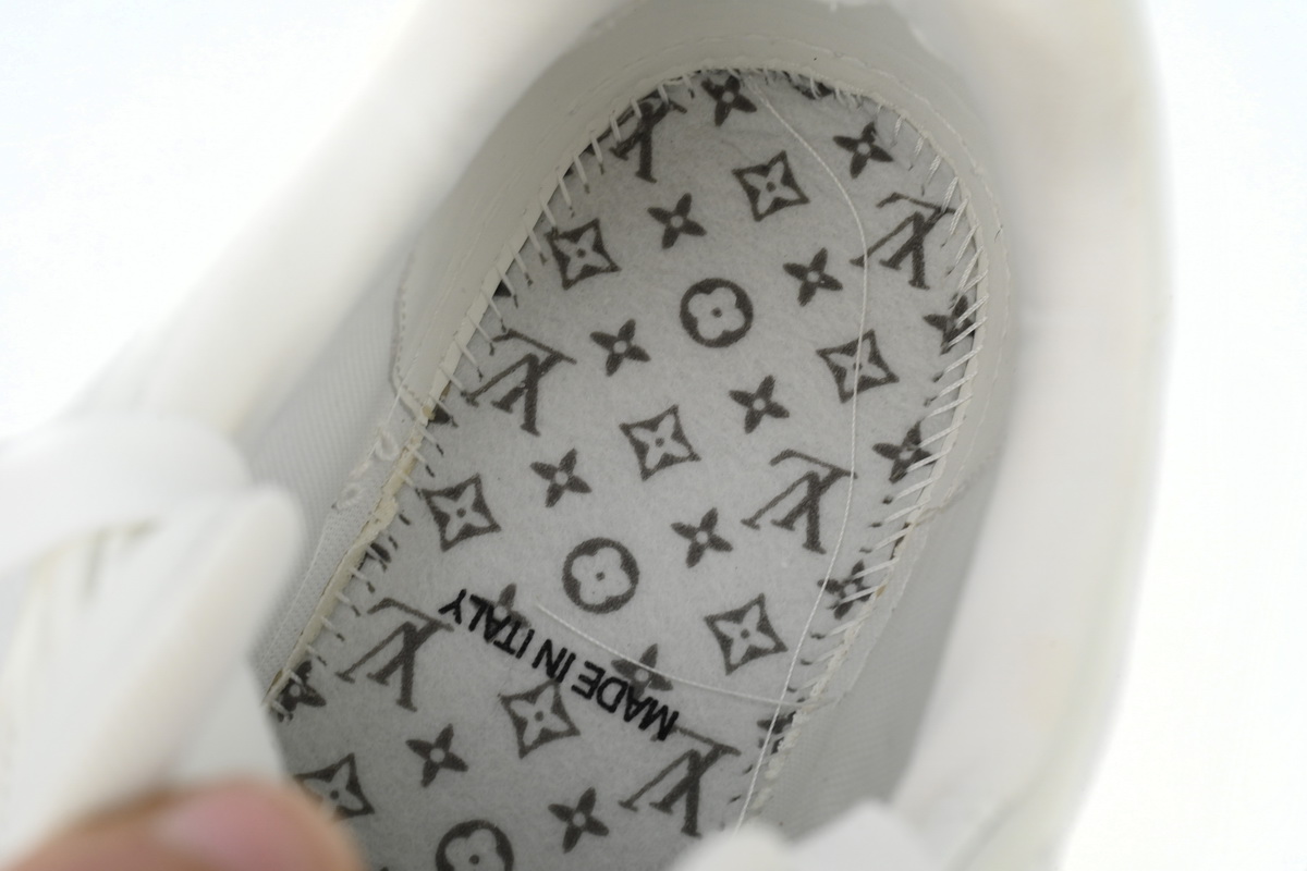 Yayoi Kusama x Louis Vuitton Trainer White