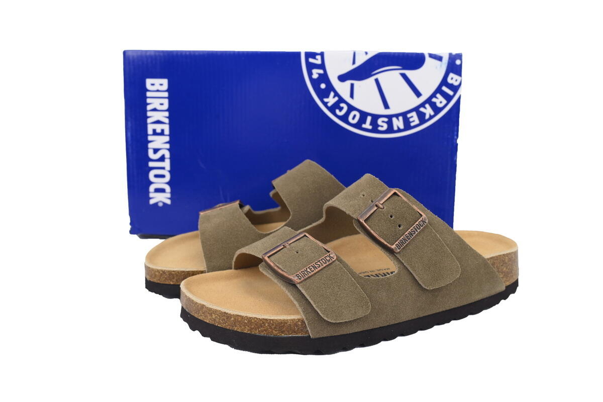 Birkenstock Boston Soft Footbed Grayish Green