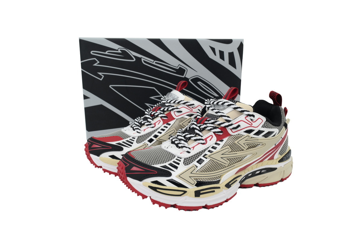 OFF-WHITE Out Of Khaki Red