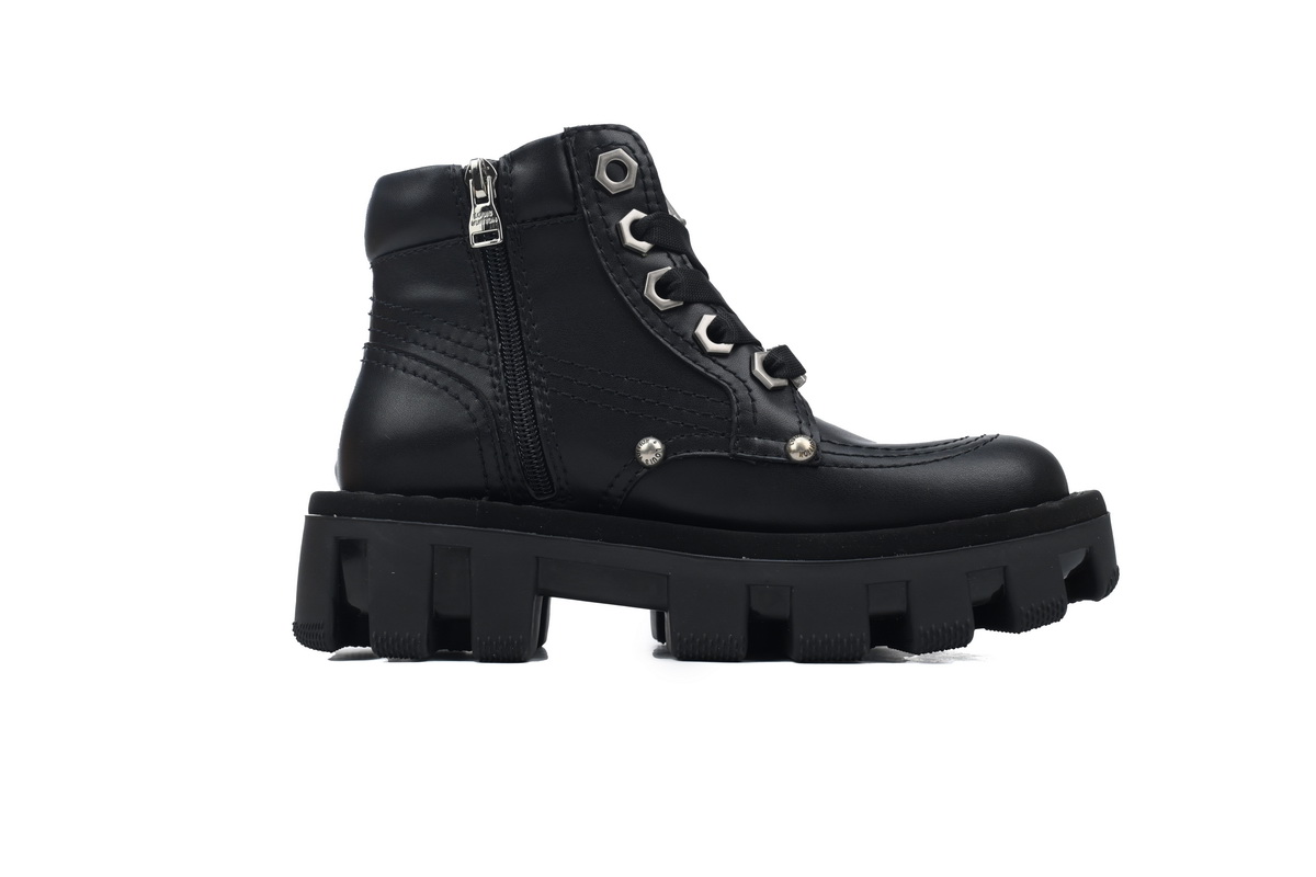 LOUIS VUITTON Martin boots Black pk01