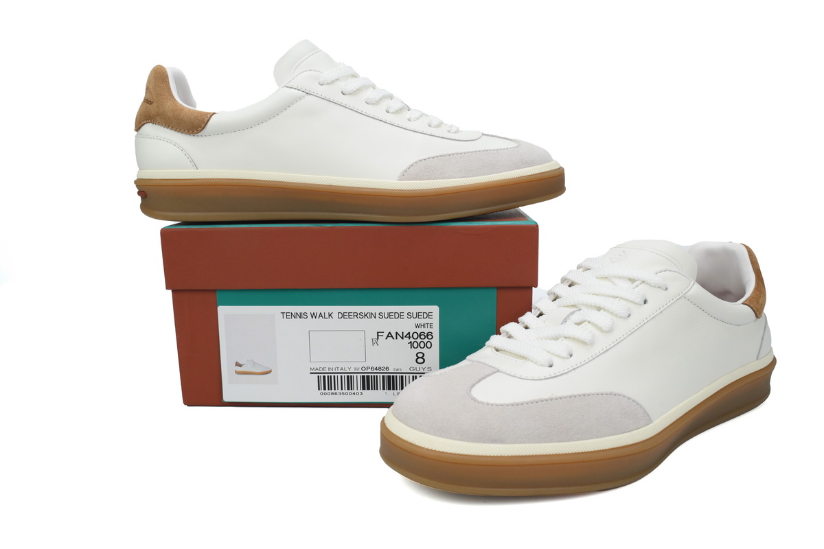 Loro Piana Tennnis Walk White