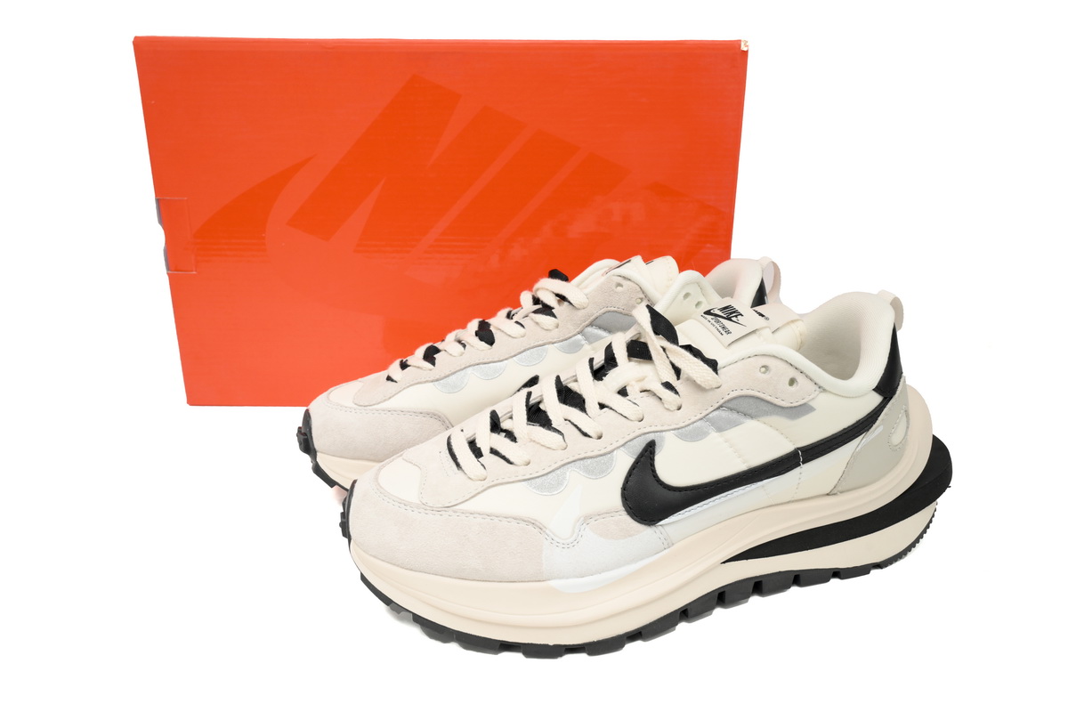 Sacai x Nike VaporWaffle Sesame and Beige Black DD1875-101