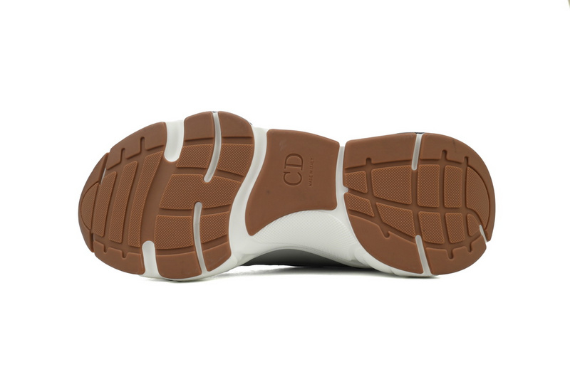 Dior Pink Gray 'B22' Sneakers Cream