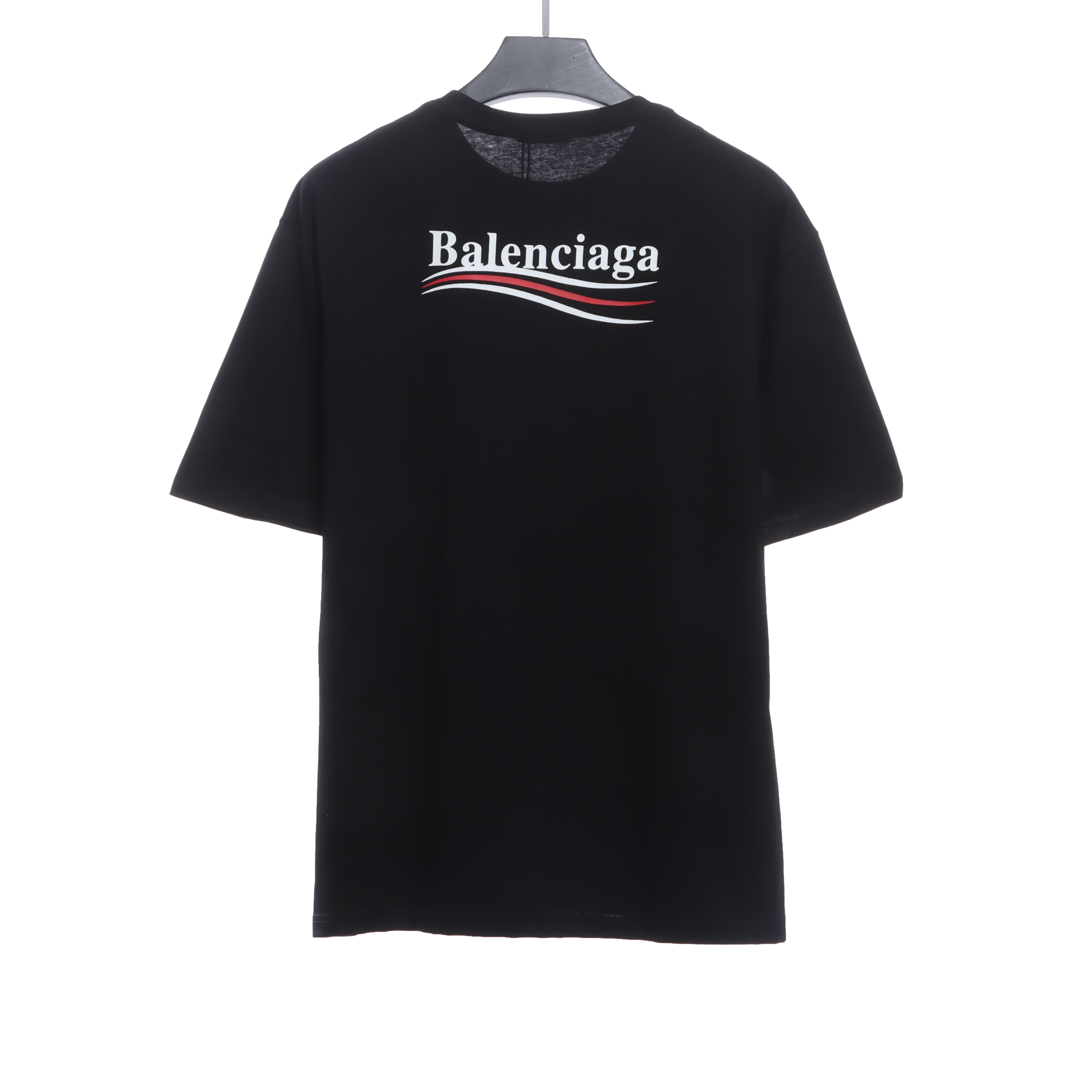 Balenciaga Coke Print Short Sleeve Black
