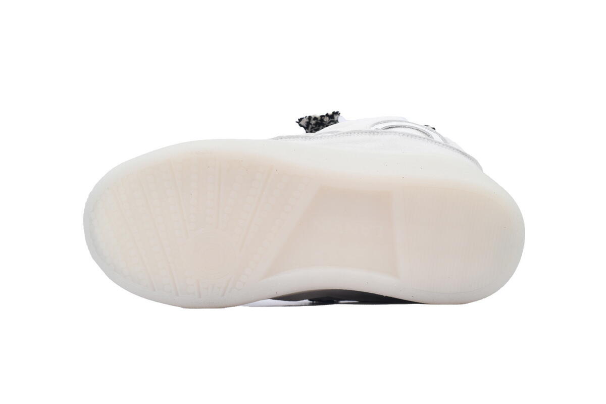 Lanvin Curb Sneakers White Black