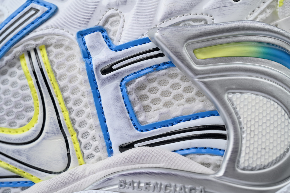 Balenciaga Runner Sneaker 'White Yellow Blue' 772774 W3RMU 9074