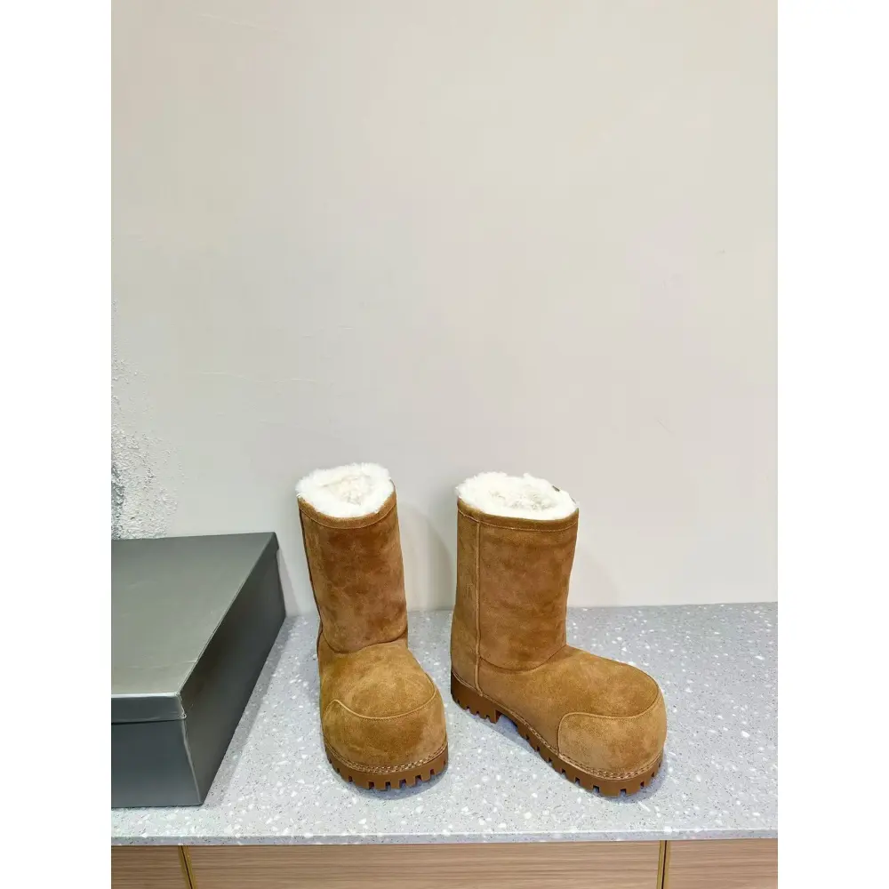 Balenciaga Brown Alaska Low Boot PB 241028
