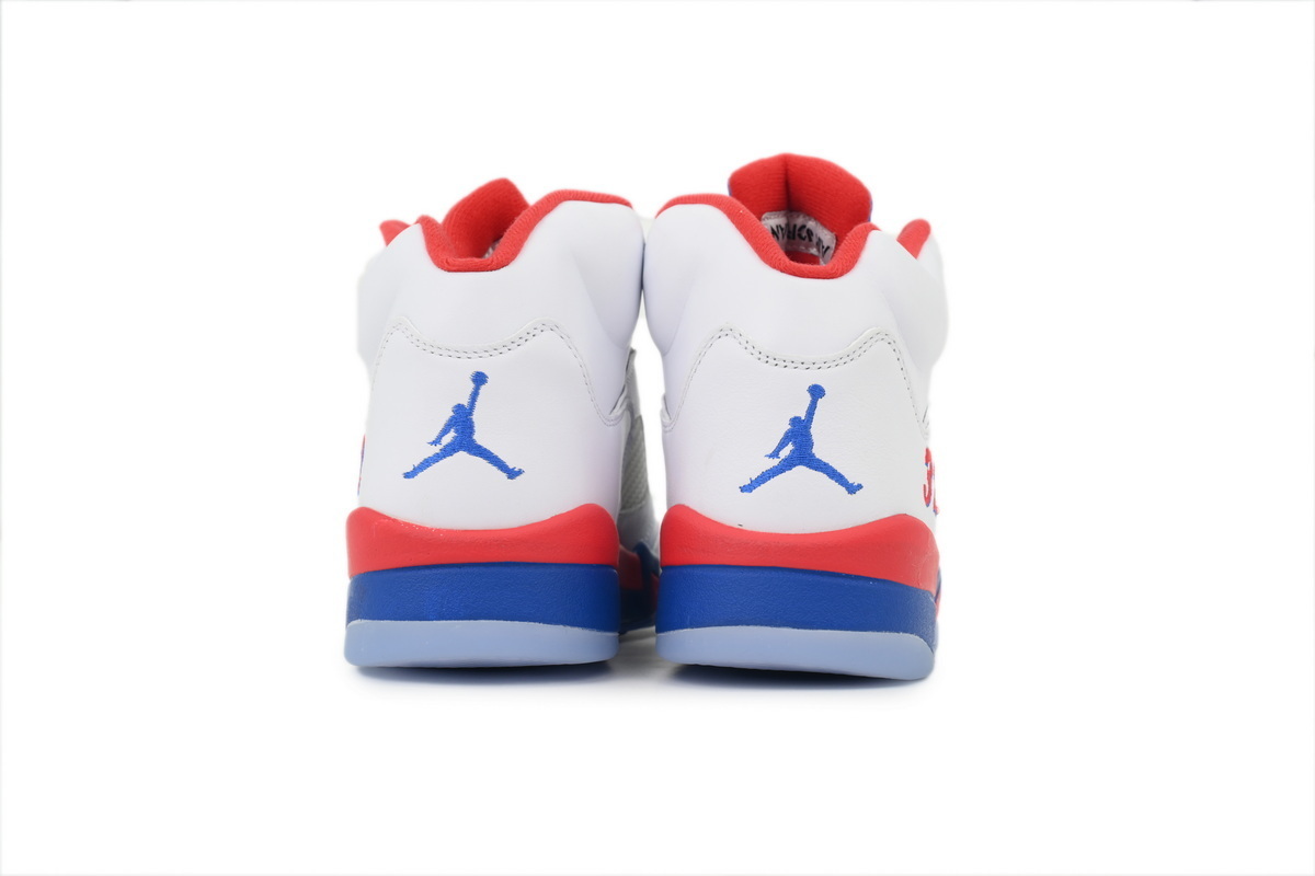 Air Jordan 5 Retro Bai Lan Hong HQ7978-102