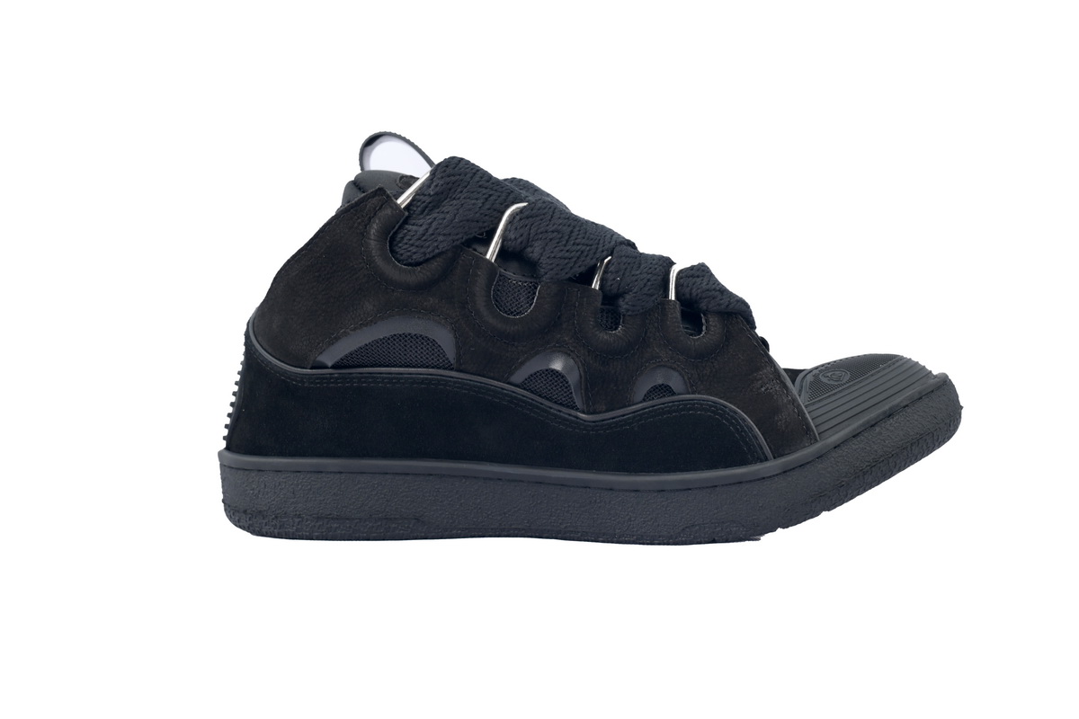 Lanvin Leather Curb All Black