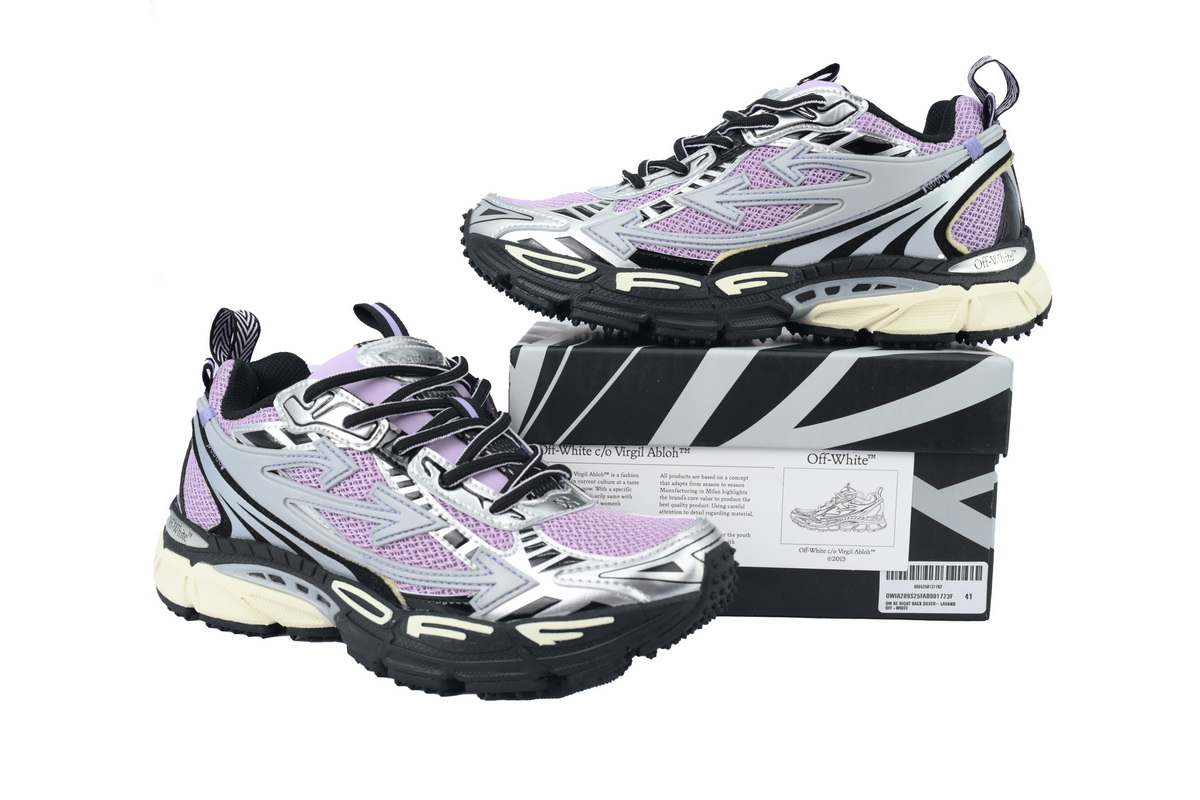 OFF-WHITE Out Of Pink Purple OWIA289S25 FAB00 1723F