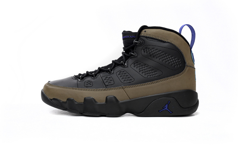 Air Jordan 9 “Olive Concord”Black Brown CT8019-034