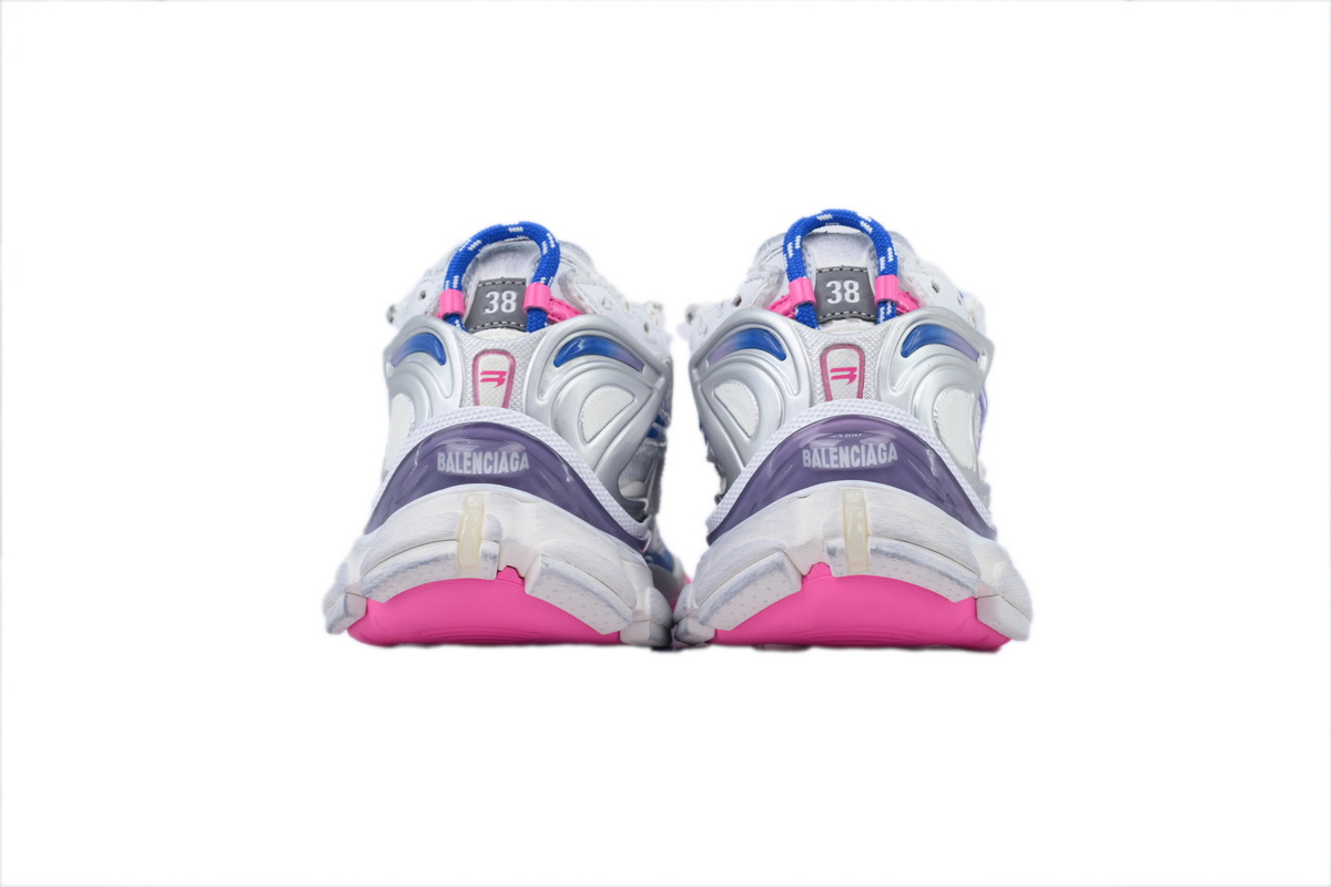 Balenciaga Runner Sneaker Purple Blue Powder 772767 W3RNY 6120