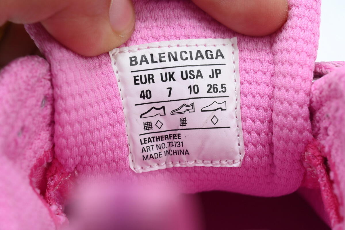 Balenciaga 3XL Canvas Pink 734731 W3XDC 5000