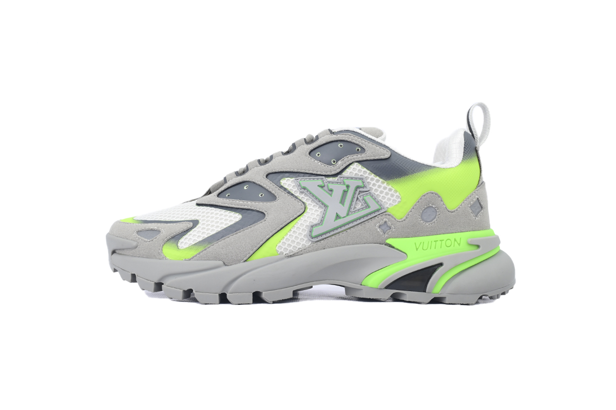 Louis Vuitton Run Tatic Grayish Green