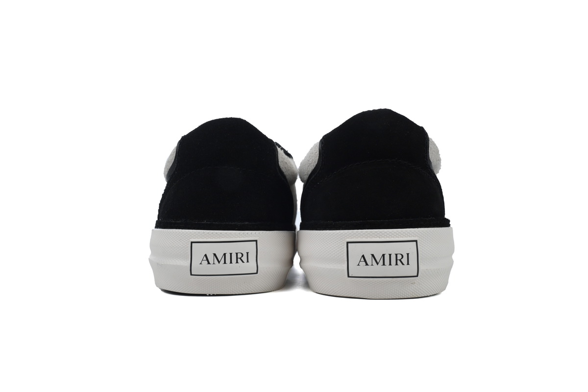 Amiri Sunset Skate Low Sneakers Black Grey