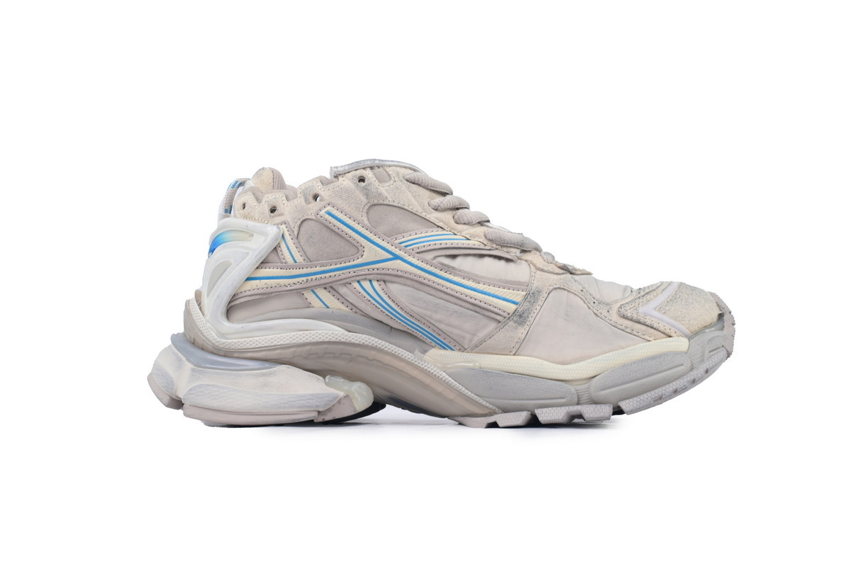 Balenciaga Runner Sneaker Brown Blue 772767 W3RNY 2240