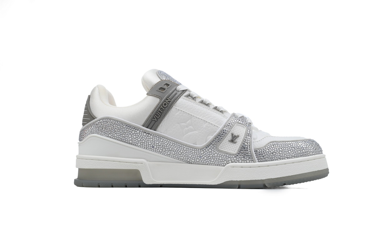 LOUIS VUITTON Trainer Grey white