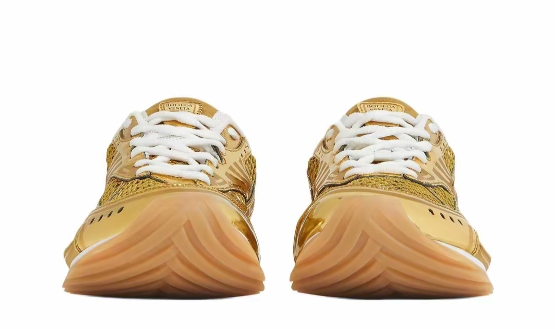 Bottega Veneta Orbit Sneaker Golden