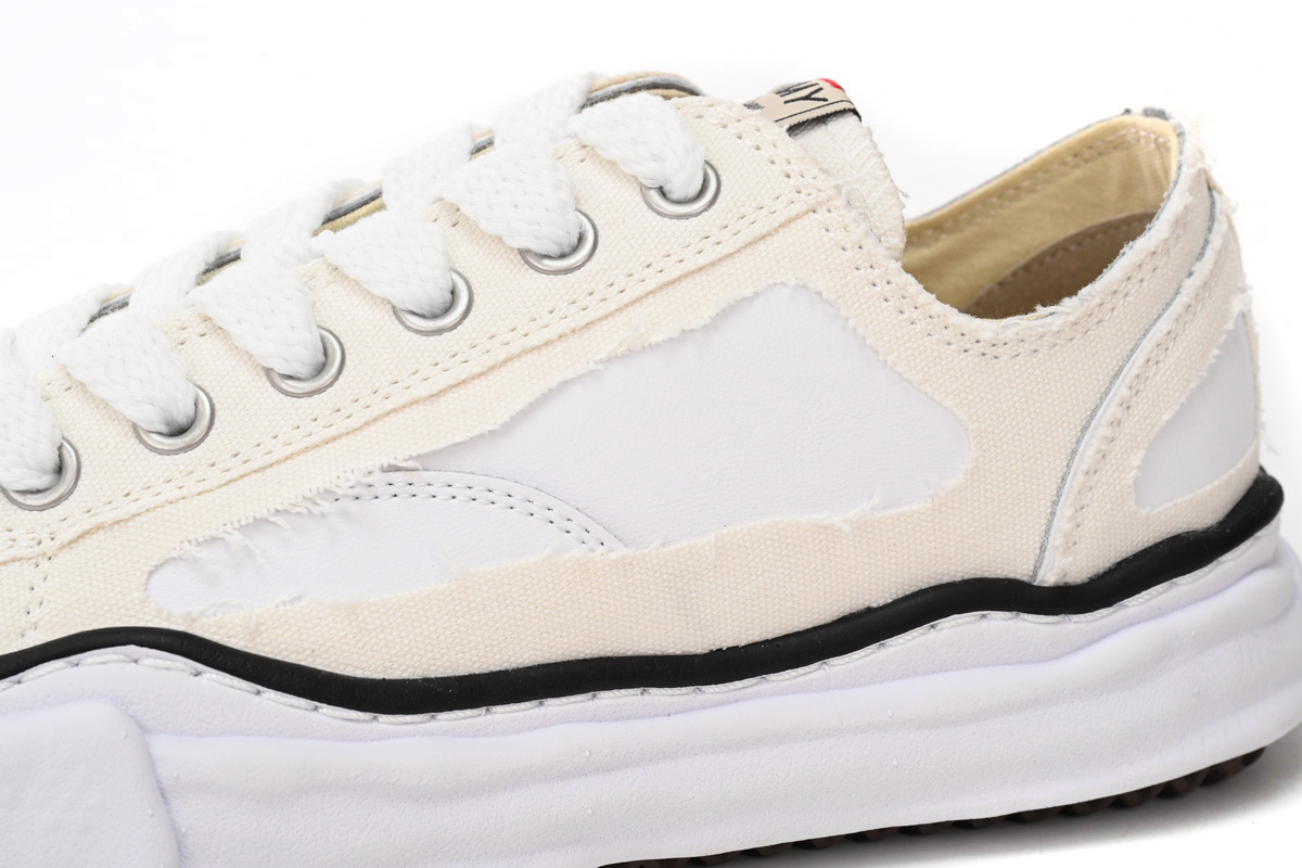 MIHARA YASUHIRO White And White And Black Stripes NO.783