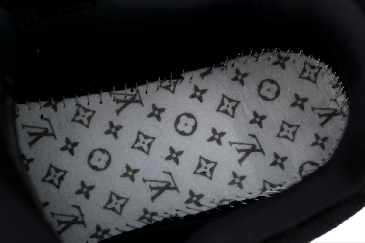 Louis Vuitton Skate Trainer Black Swarovski Monogran 1ABMHV