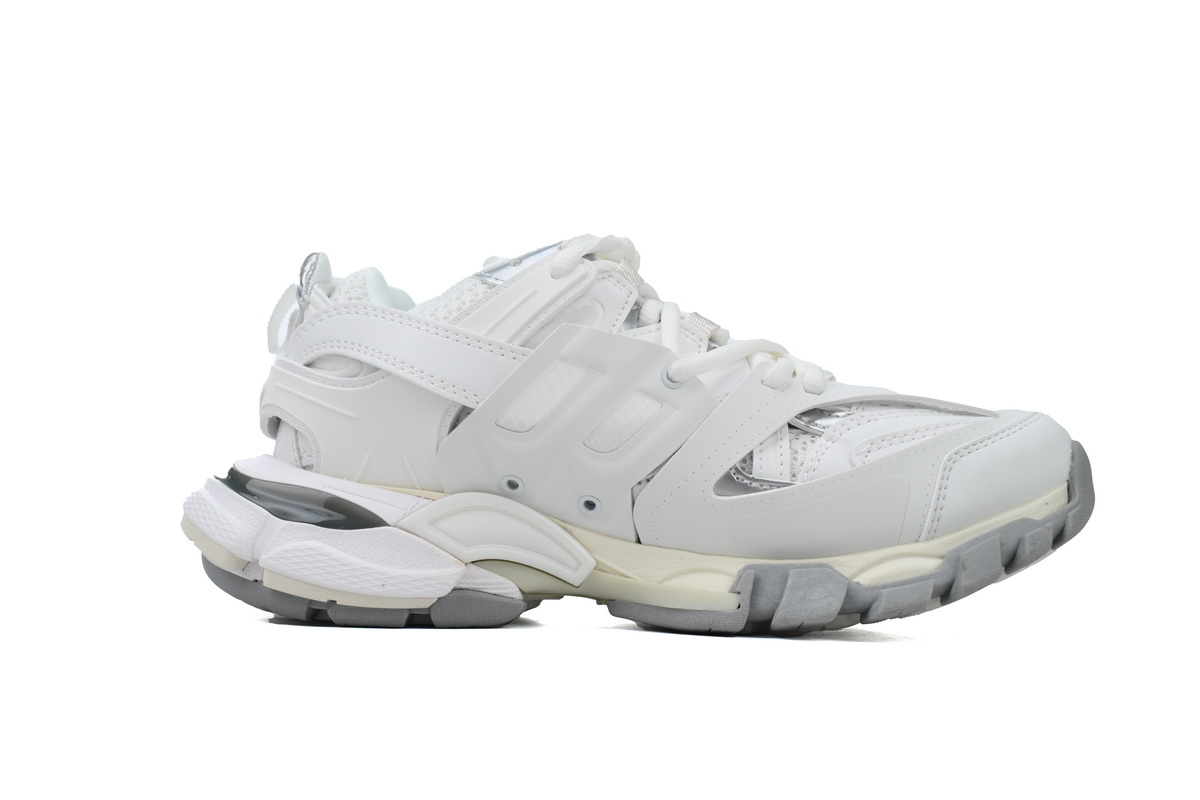 Balenciaga Track Sneaker White Grey SilverTotal 12 items 542436 W2FSC 9081