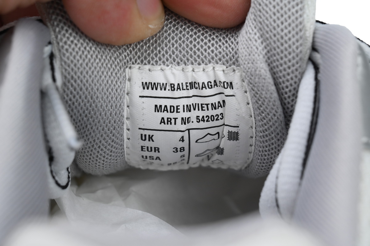 Balenciaga Track Sneaker White Gray Black