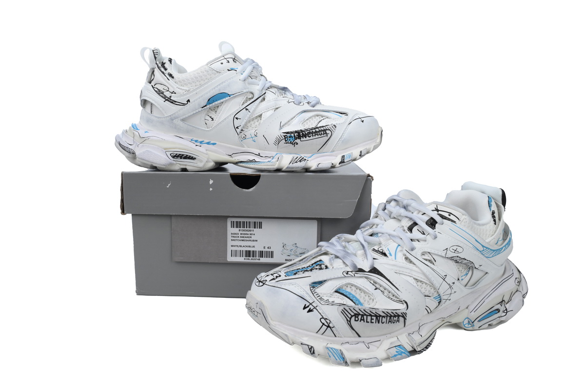 Balenciaga Track Sneaker 'White 542023 W3SRA 9014