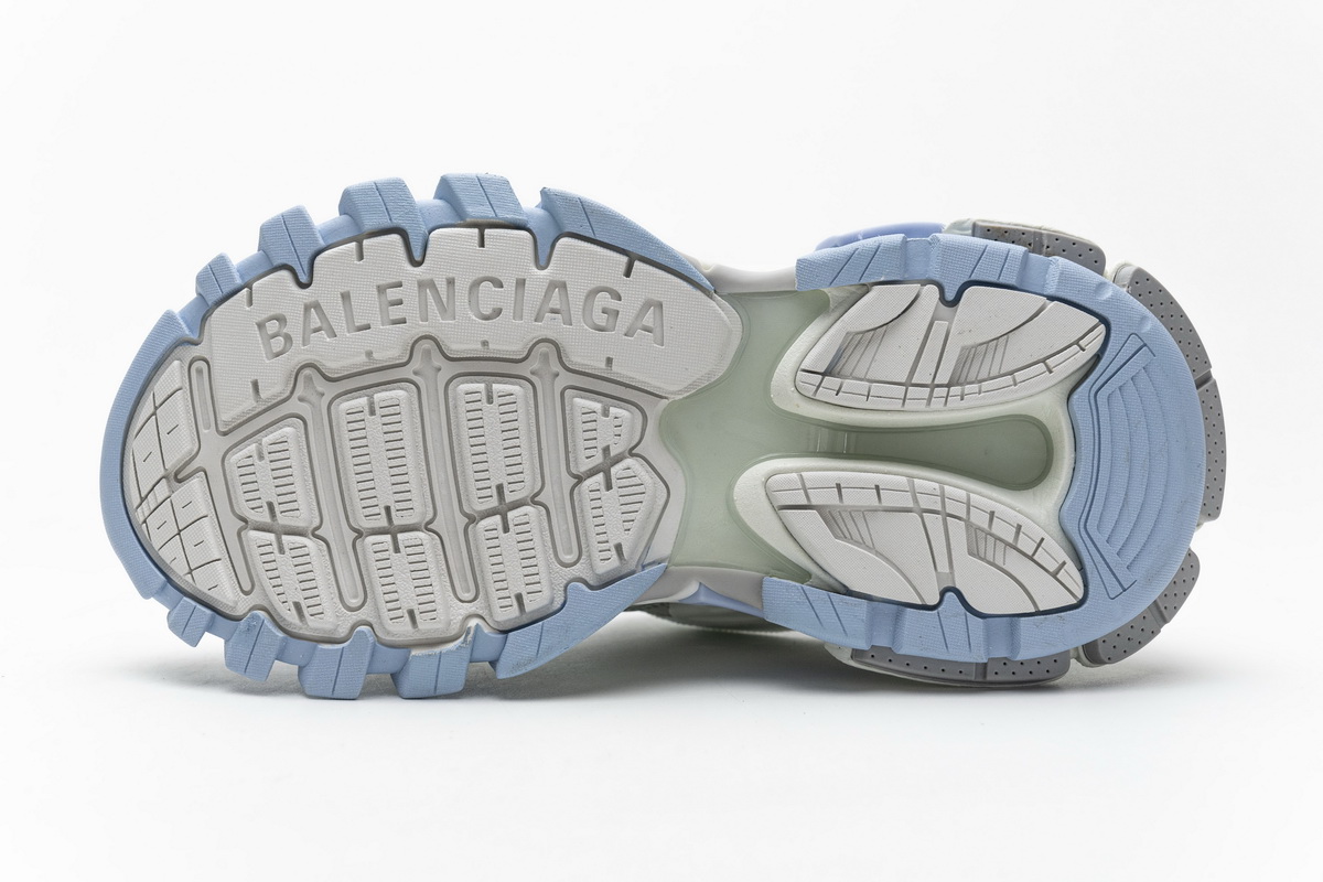 Balenciaga Track 2 Sneaker White Light Blue 568615 W2GN3 9045